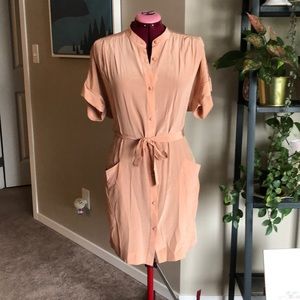 Wilfred 100% Silk Dress - Size Medium